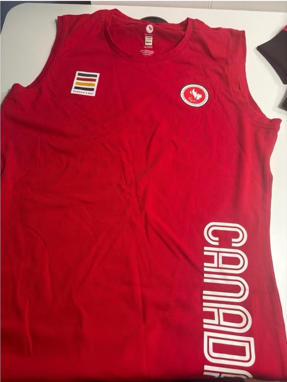 Hudson's Bay Official Canadian
Parapan Am Team Tank Top-
Women's M
